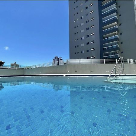 Apto Otima Localizacao A 100M Da Praia, Piscina, Ar Condicionado, Garagem E Portaria 24H Praia Grande  Luaran gambar